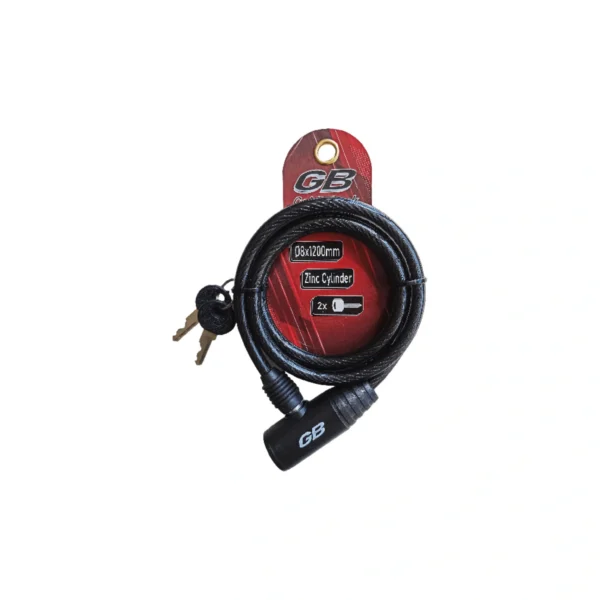Κλειδαριά σπιράλ 8mm*1200mm - GB