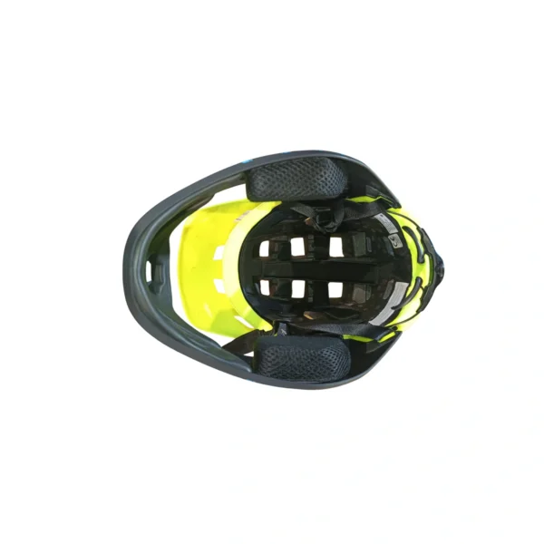 Κράνος Ποδηλάτου Full Face fluo κίτρινο matte - Medium