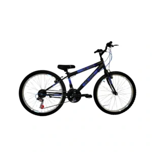 24" GB One, 18sp (friction), Μαύρο/Μπλε