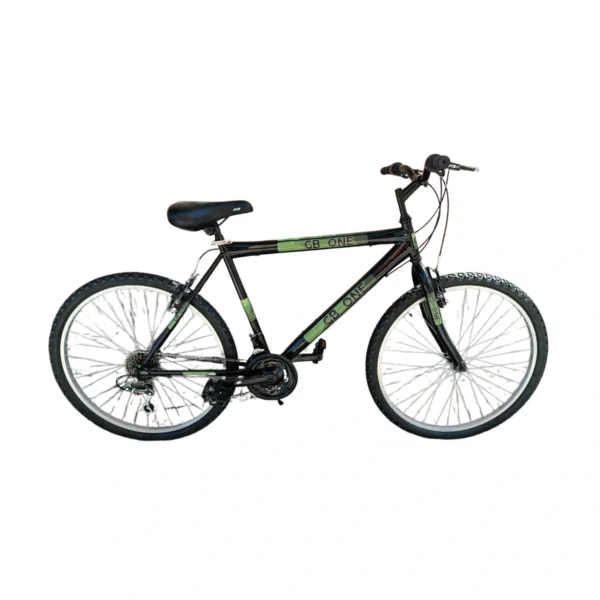 26" GB One man, 18sp (friction), Μαύρο/Πράσινο