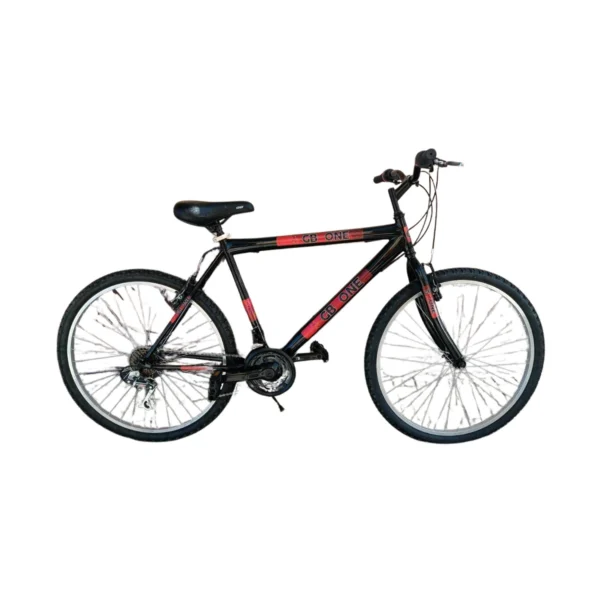26" GB One man, 18sp (friction), Μαύρο/Κόκκινο