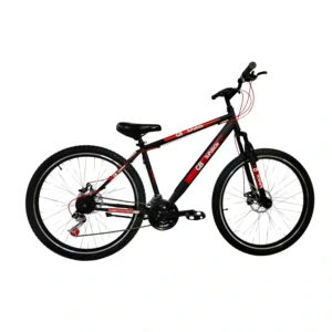 Ποδήλατο Βουνού MTB 27,5" GB Superior 21 Ταχυτήτων με Δισκόφρενα – Μαύρο/Κόκκινο