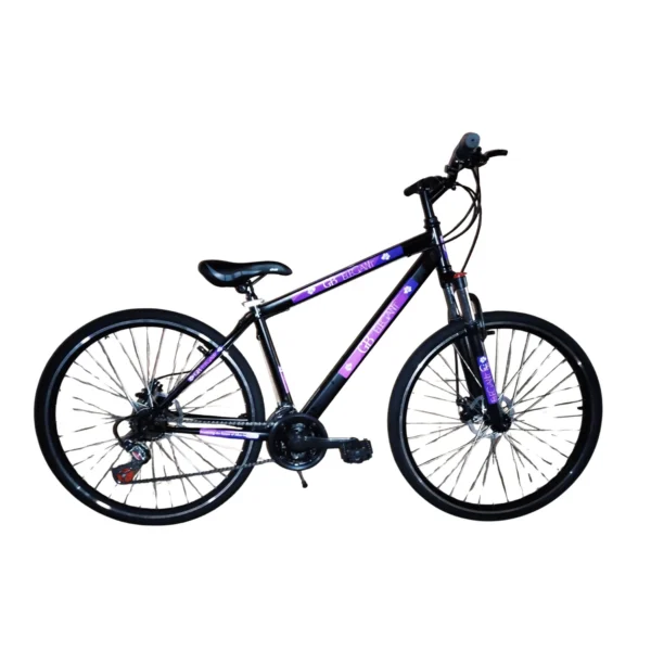 Ποδήλατο Trekking 28" GB Elegant 21 Ταχυτήτων με Δισκόφρενα – Μαύρο/Μωβ
