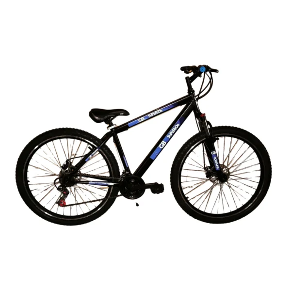 Ποδήλατο Βουνού MTB 29" GB Superior 21 Ταχυτήτων με Δισκόφρενα – Μαύρο/Μπλε