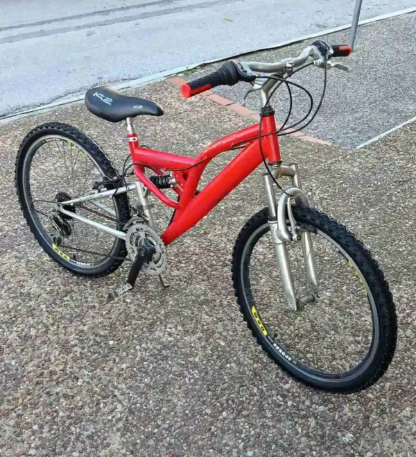 Ποδήλατο MTB 24" Full Suspension | 18 Ταχύτητες