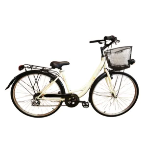 Γυναικείο Ποδήλατο Πόλης GB Elegant City 28" 6sp – Μπεζ/Μαύρο
