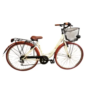 Γυναικείο Ποδήλατο Πόλης GB Elegant City 28" 6sp – Μπεζ/Καφέ